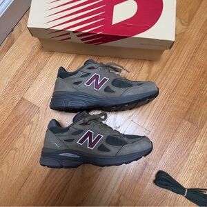 New Balance 990v3 - Teddy Santis x 990v3 Made in USA 'Green Purple'